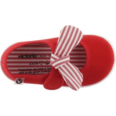 MERCEDITA VICTORIA OJALA 105110 LAZO RAYAS ROJO