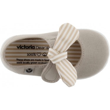 MERCEDITA VICTORIA OJALA 105110 LAZO RAYAS BEIGE