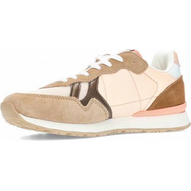Deportivas para mujer Pepe Jeans Brit Camp PLS40038 CAMEL_BEIGE