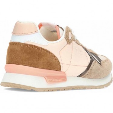 Deportivas para mujer Pepe Jeans Brit Camp PLS40038 CAMEL_BEIGE