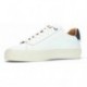 Zapatillas de piel para hombre Pepe Jeans PMS30930 WHITE