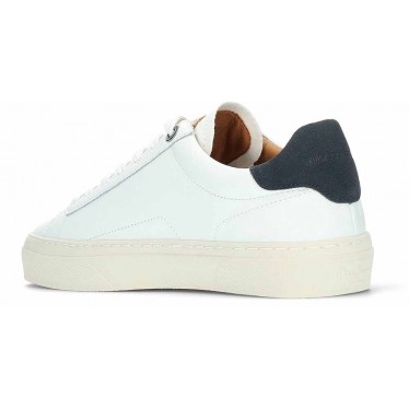 Zapatillas de piel para hombre Pepe Jeans PMS30930 WHITE