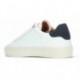 Zapatillas de piel para hombre Pepe Jeans PMS30930 WHITE