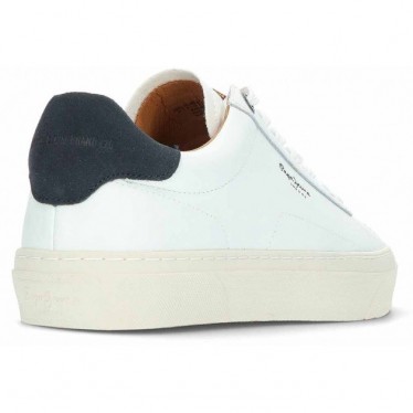 Zapatillas de piel para hombre Pepe Jeans PMS30930 WHITE