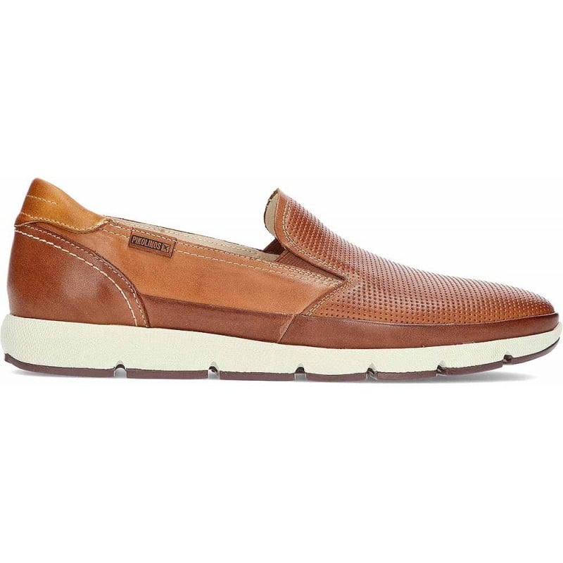 Mocasines para hombre Pikolinos M4A-3221C1 Fuencarral BRANDY