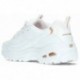 Zapatillas de mujer Skechers D Lites Fresh Start 11931 WHITE_ROSE_GOLD