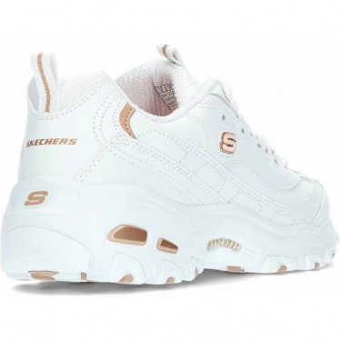 Zapatillas de mujer Skechers D Lites Fresh Start 11931 WHITE_ROSE_GOLD