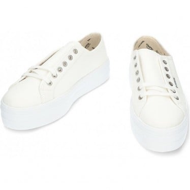 DEPORTIVAS VICTORIA DE LONA PARA MUJER 109200 BLANCO