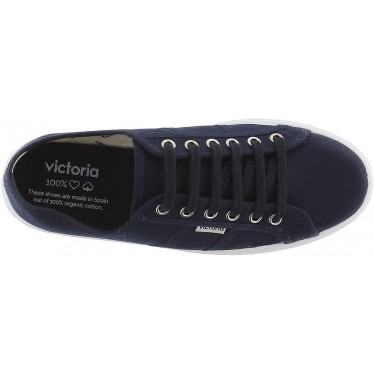 DEPORTIVAS VICTORIA DE LONA PARA MUJER 109200 MARINO