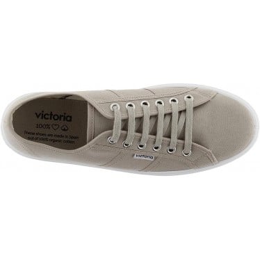 DEPORTIVAS VICTORIA DE LONA PARA MUJER 109200 BEIGE