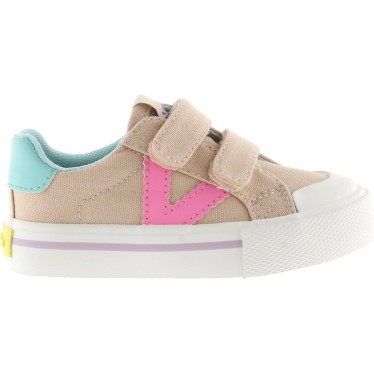 Deportivas para niña Victoria 1065195 Tribu Lona ROSA