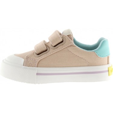 Deportivas para niña Victoria 1065195 Tribu Lona ROSA