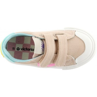 Deportivas para niña Victoria 1065195 Tribu Lona ROSA
