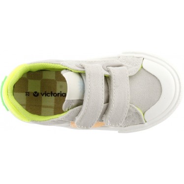 Deportivas para chico Victoria 1065195 Tribu Lona BEIGE