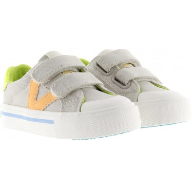 Deportivas para chico Victoria 1065195 Tribu Lona BEIGE