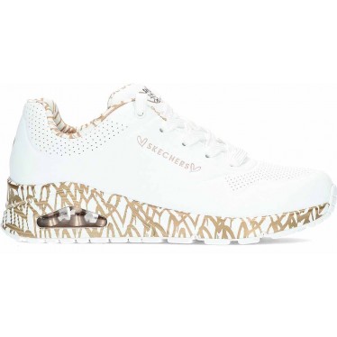 Deportivas para mujer Skechers Loving Love 155506 WHITE_ROSE_GOLD