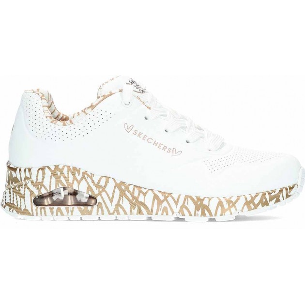 Deportivas para mujer Skechers Loving Love 155506 WHITE_ROSE_GOLD Deportivas para mujer Skechers Loving Love 155506 WHITE_ROSE_GOLD