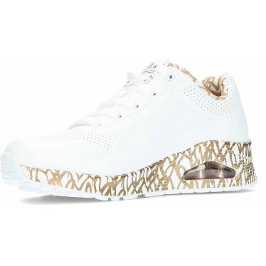 Deportivas para mujer Skechers Loving Love 155506 WHITE_ROSE_GOLD