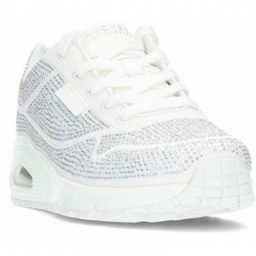 Deportivas para mujer Skechers Disco Rave 155262 WHITE