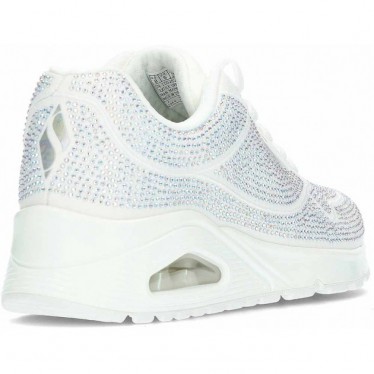 Deportivas para mujer Skechers Disco Rave 155262 WHITE