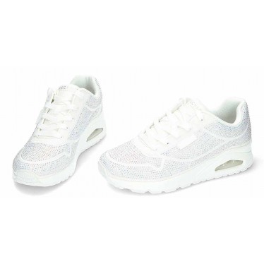 Deportivas para mujer Skechers Disco Rave 155262 WHITE