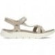 SANDALIAS SKECHERS GO WALK FLEX 141451 TAUPE