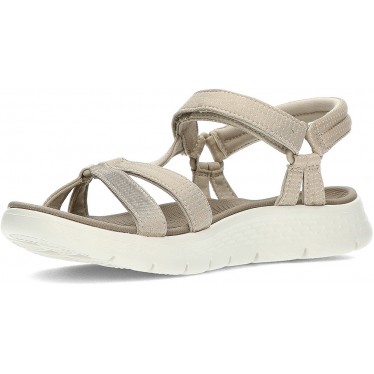 SANDALIAS SKECHERS GO WALK FLEX 141451 TAUPE