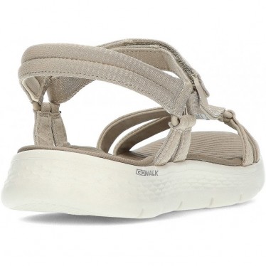 SANDALIAS SKECHERS GO WALK FLEX 141451 TAUPE