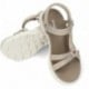 SANDALIAS SKECHERS GO WALK FLEX 141451 TAUPE