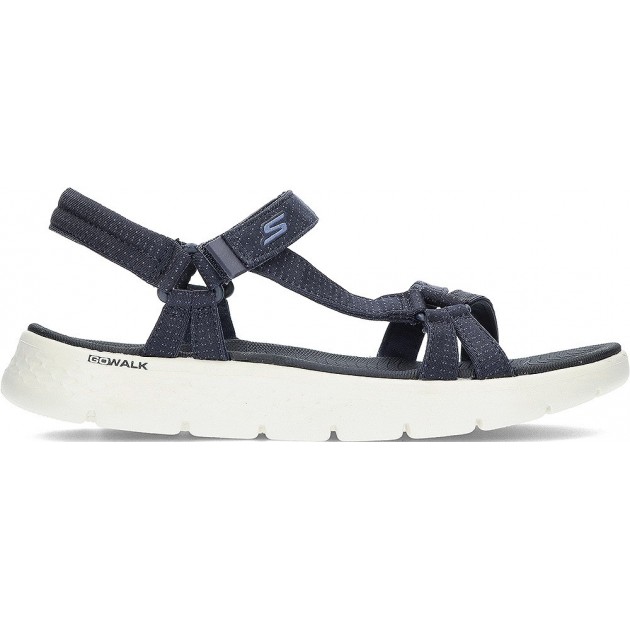 SANDALIAS SKECHERS GO WALK FLEX 141451 NAVY SANDALIAS SKECHERS GO WALK FLEX 141451 NAVY