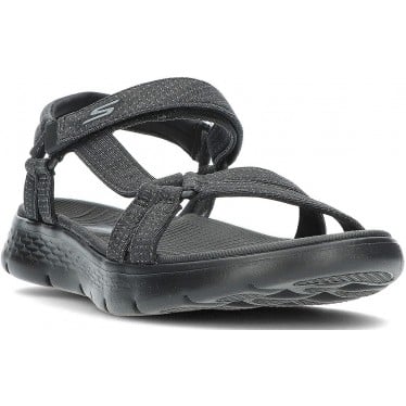 SANDALIAS SKECHERS GO WALK FLEX 141451 BLACK