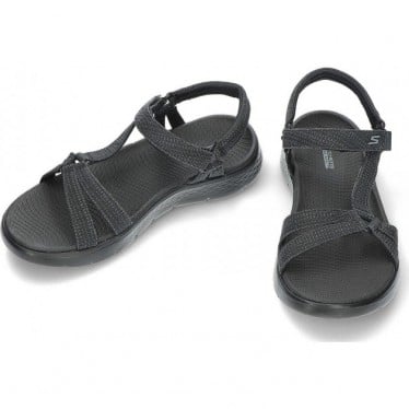 SANDALIAS SKECHERS GO WALK FLEX 141451 BLACK