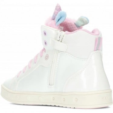 Botines para niña de GEOX j468wa j skylin WHITE