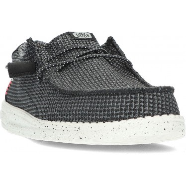 ZAPATOS DUDE WALLY SPORT MESH 40403 NEGRO