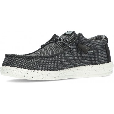 ZAPATOS DUDE WALLY SPORT MESH 40403 NEGRO