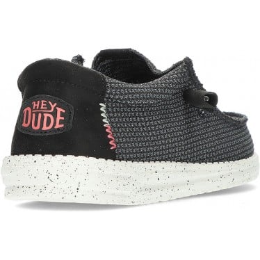 ZAPATOS DUDE WALLY SPORT MESH 40403 NEGRO
