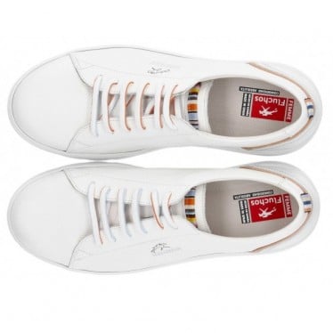 ZAPATILLAS FLUCHOS INDIOS F1422 BLANCO