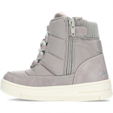 Botas bajas para niña de GARVALIN 241352G mat GRIS