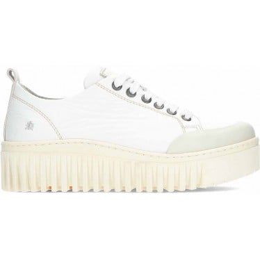 Zapatillas con plataforma ART Brighton 1534 WHITE