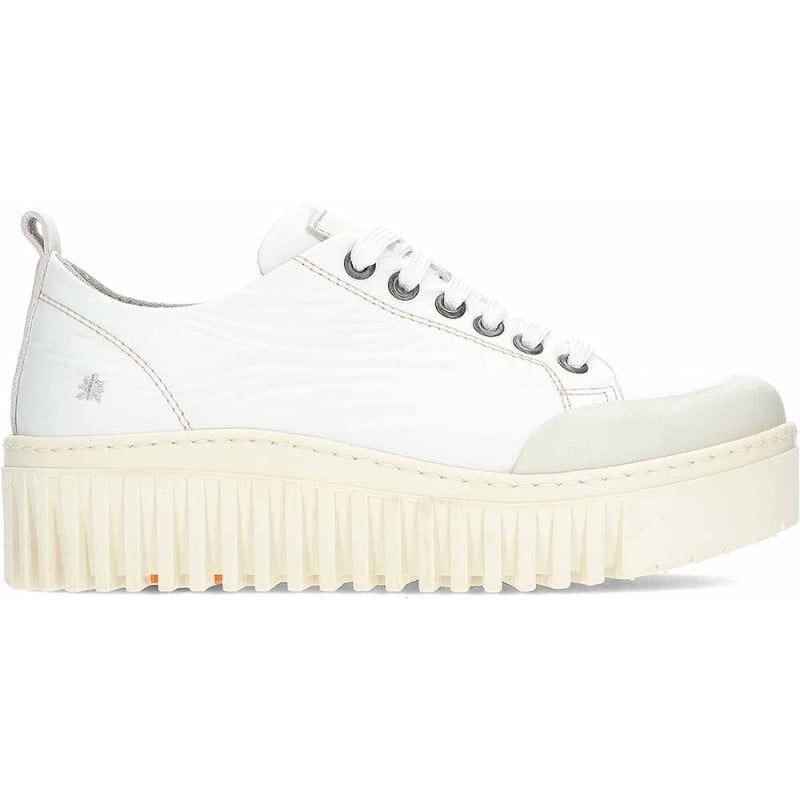 Zapatillas con plataforma ART Brighton 1534 WHITE
