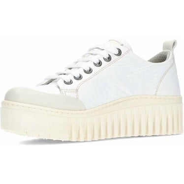 Zapatillas con plataforma ART Brighton 1534 WHITE