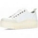 Zapatillas con plataforma ART Brighton 1534 WHITE