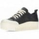 Zapatillas con plataforma ART Brighton 1534 BLACK