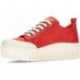 Zapatillas con plataforma ART Brighton 1534 RED