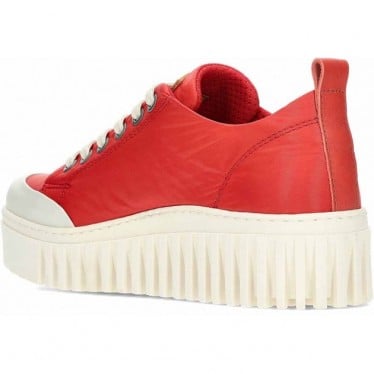 Zapatillas con plataforma ART Brighton 1534 RED