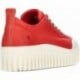 Zapatillas con plataforma ART Brighton 1534 RED