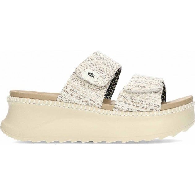 Sandalias para mujer HEYDUDE Delray Slide Surf Baja 43210 TAN_MULTI Sandalias para mujer HEYDUDE Delray Slide Surf Baja 43210 TAN_MULTI