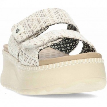 Sandalias para mujer HEYDUDE Delray Slide Surf Baja 43210 TAN_MULTI