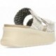 Sandalias para mujer HEYDUDE Delray Slide Surf Baja 43210 TAN_MULTI