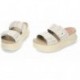 Sandalias para mujer HEYDUDE Delray Slide Surf Baja 43210 TAN_MULTI